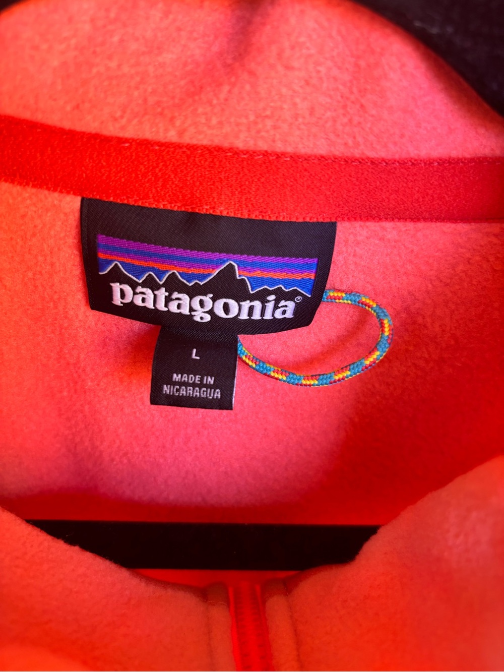 Patagonia Coral Pink Fleece Jacket - Picture 2 of 7